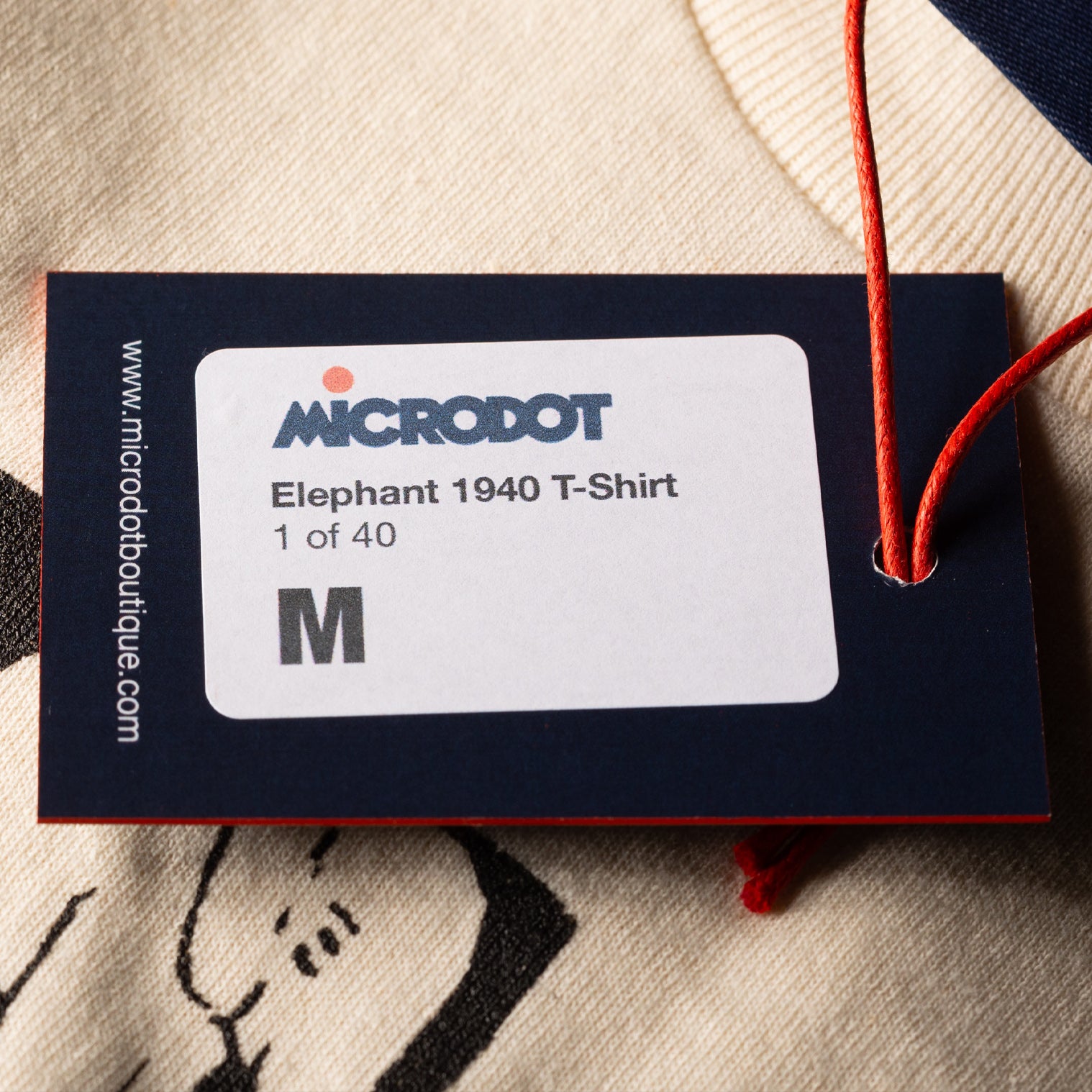 Microdot - Elephant 1940 T Shirt - New Item