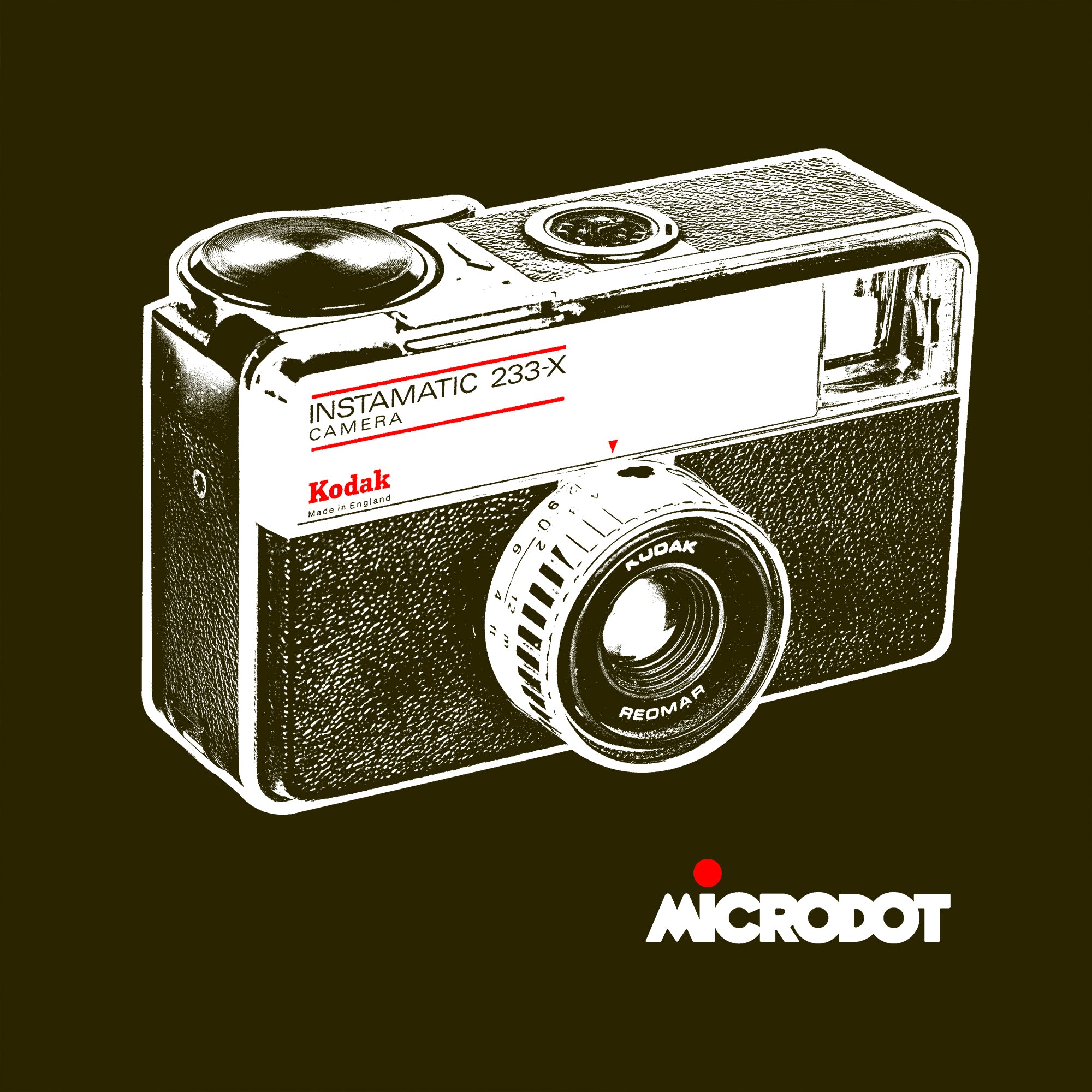 Microdot - Kodak 1976 T Shirt - New Item