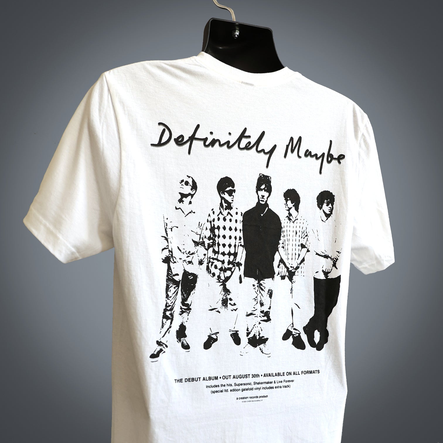 Oasis Definitely Maybe Promo 1994 T Shirt - New Item