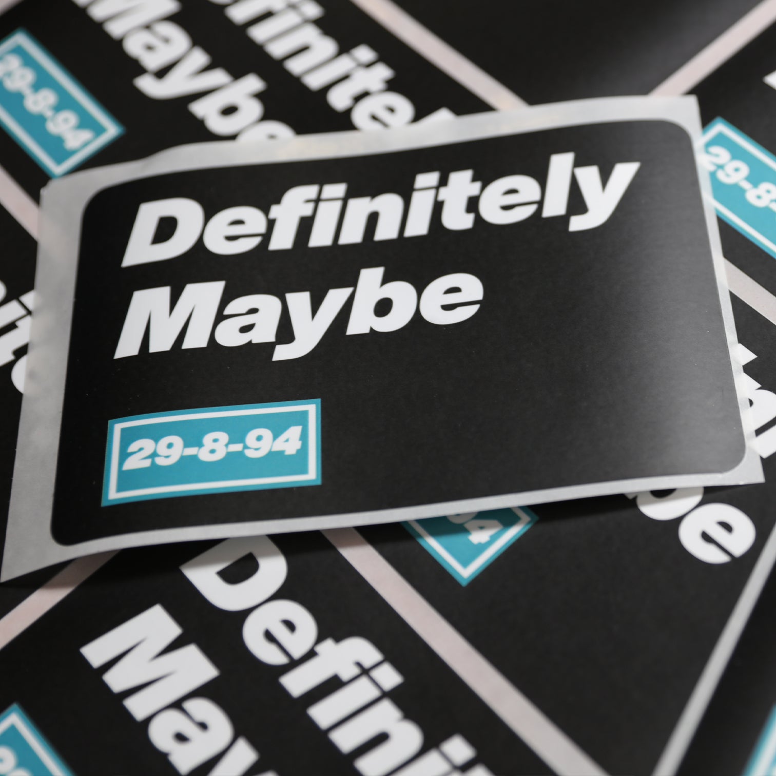 Oasis - Definitely Maybe Sticker - New Item