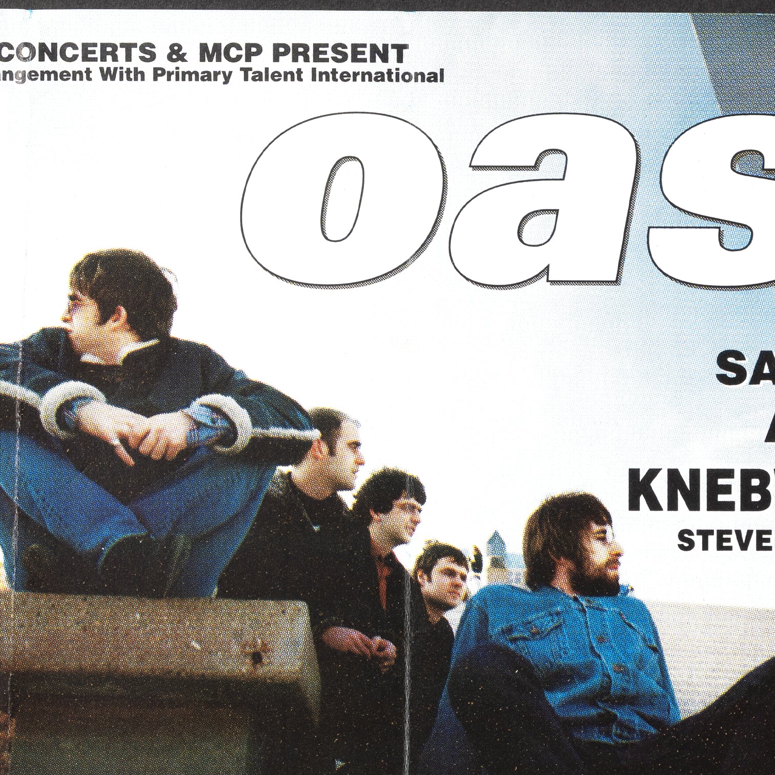 Oasis - Knebworth Saturday Ticket Framed  - New Item