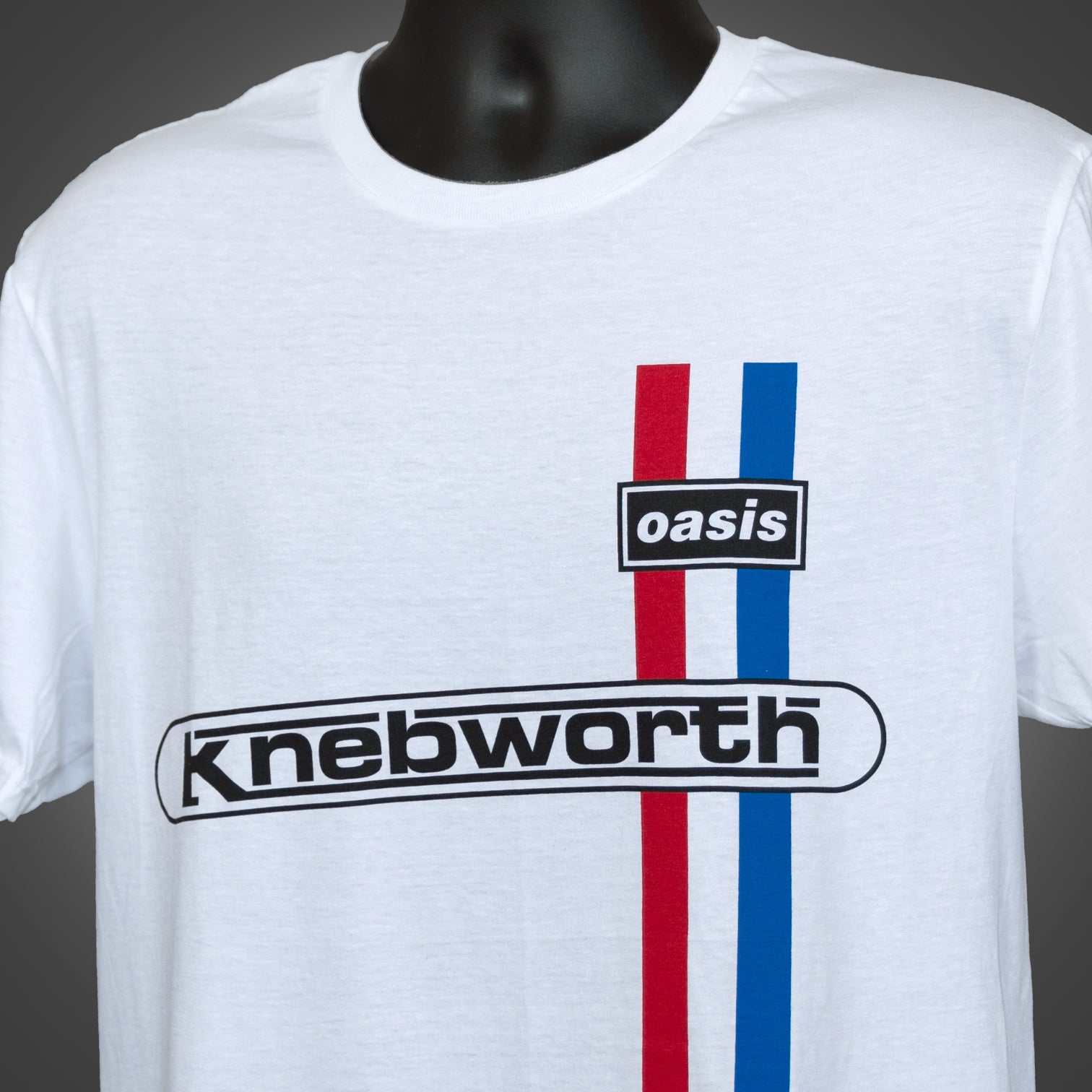 Oasis - Knebworth T Shirt - White - New Item