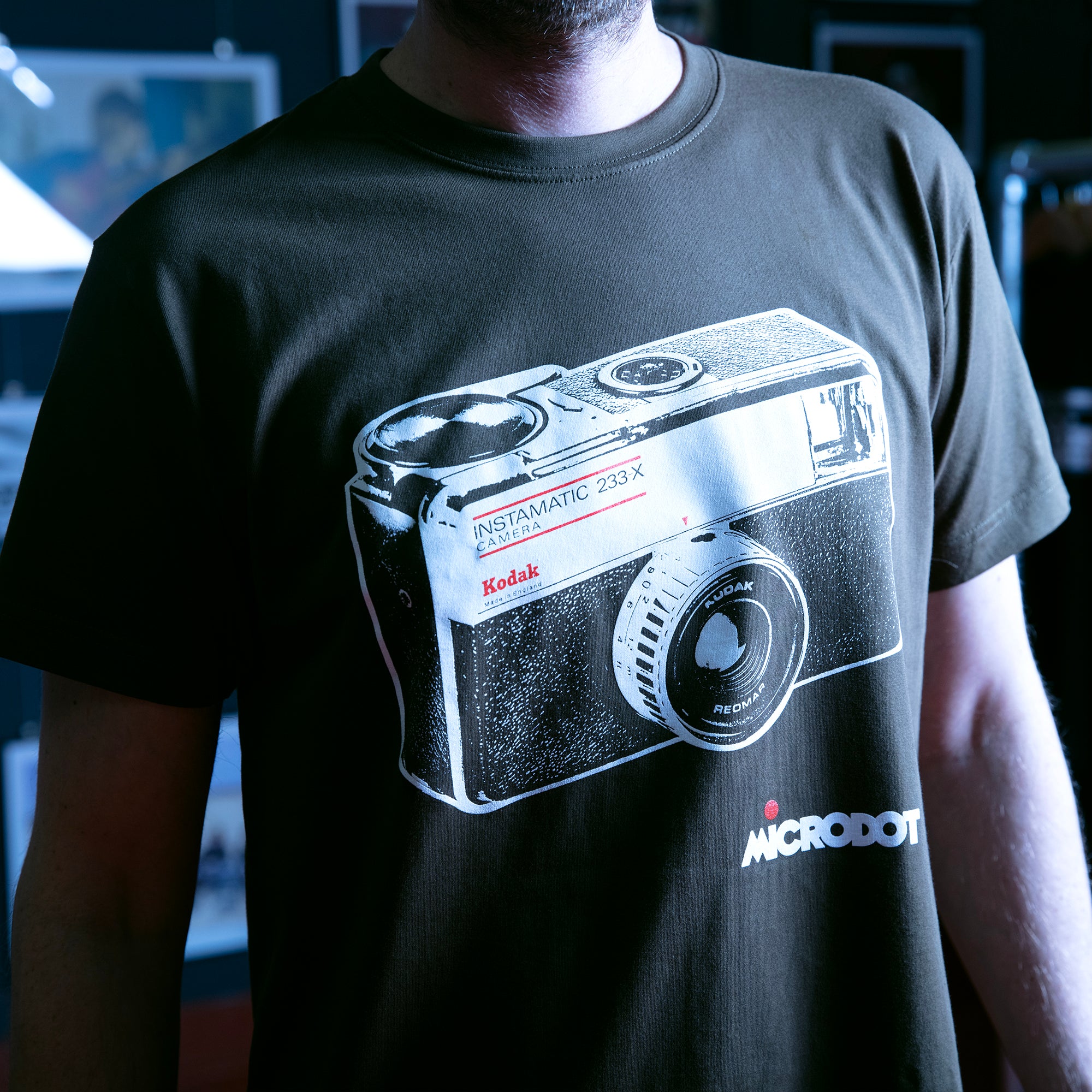 Microdot - Kodak 1976 T Shirt - New Item