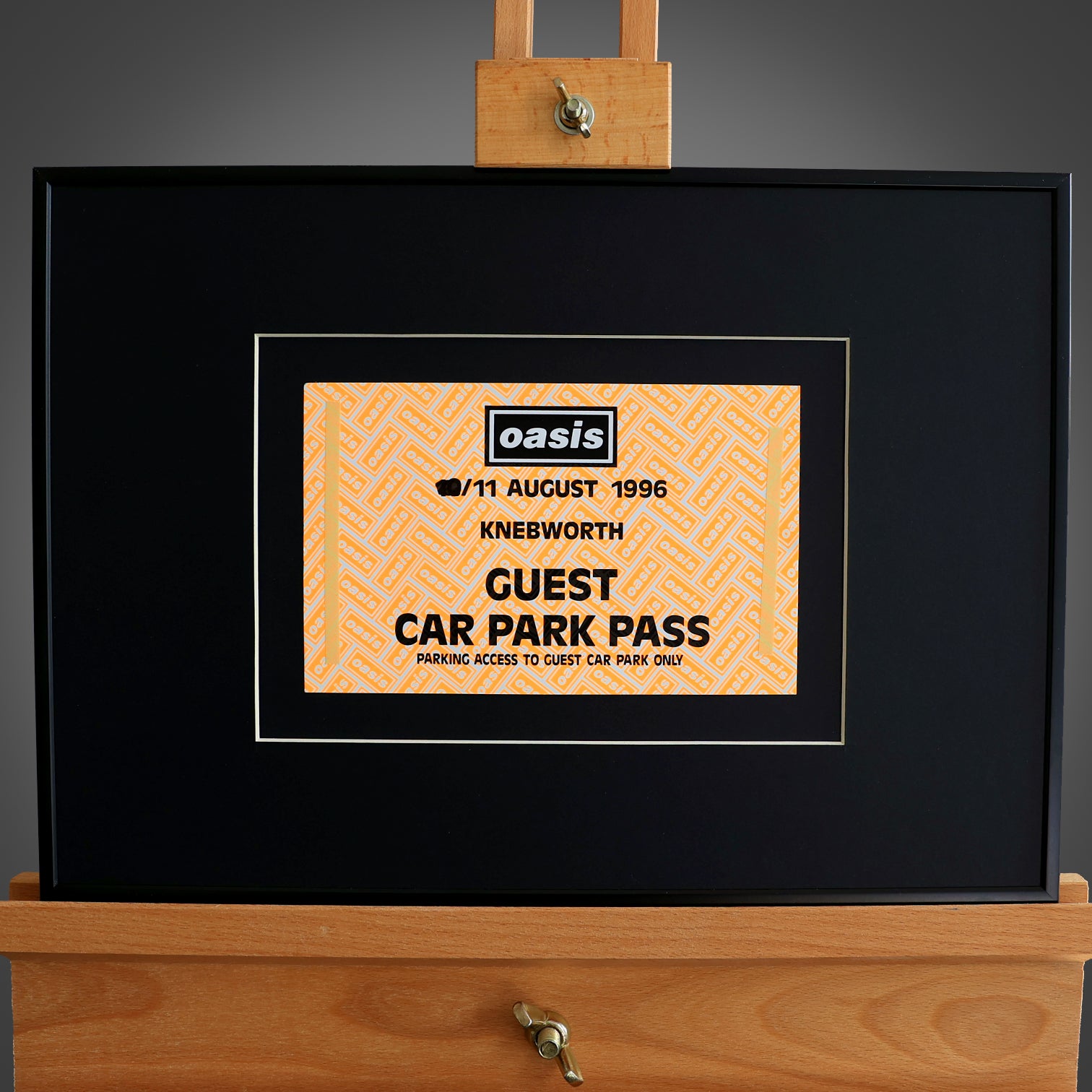 Knebworth Guest Car Park Pass - New Item