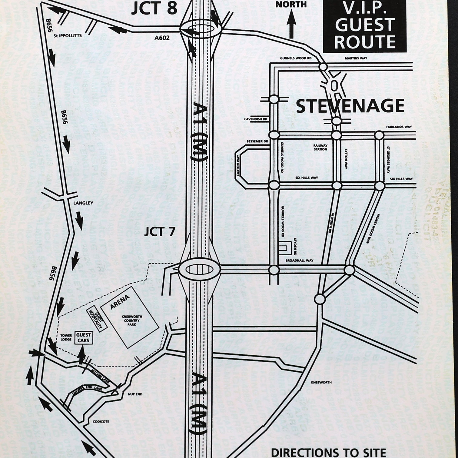 Knebworth Guest Car Park Pass - New Item