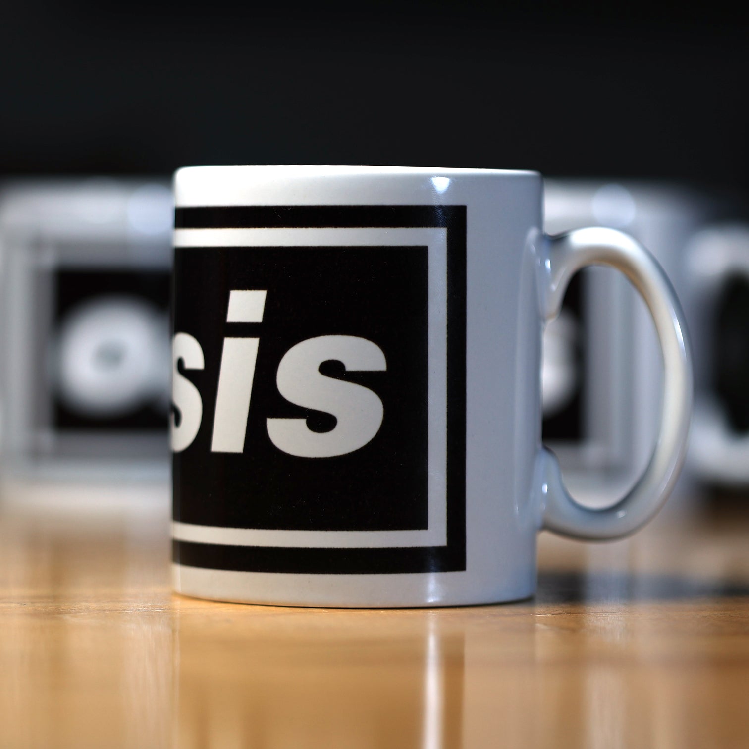 Oasis Logo Mug - Signed - New Item