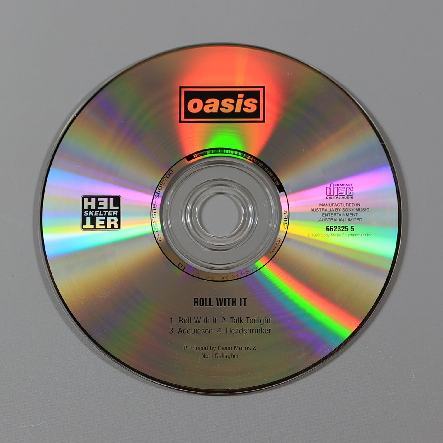 Oasis - Australian Roll With It CD - New Item