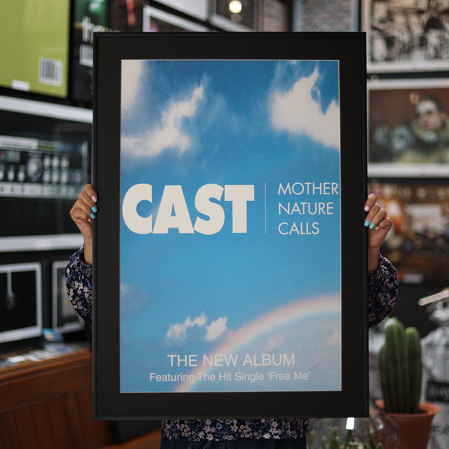 Cast - Mother Nature Calls - Original 1997 Framed Promo Poster