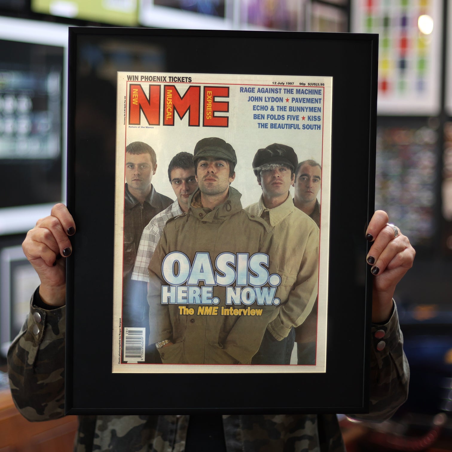 NME original Oasis Cover 1997