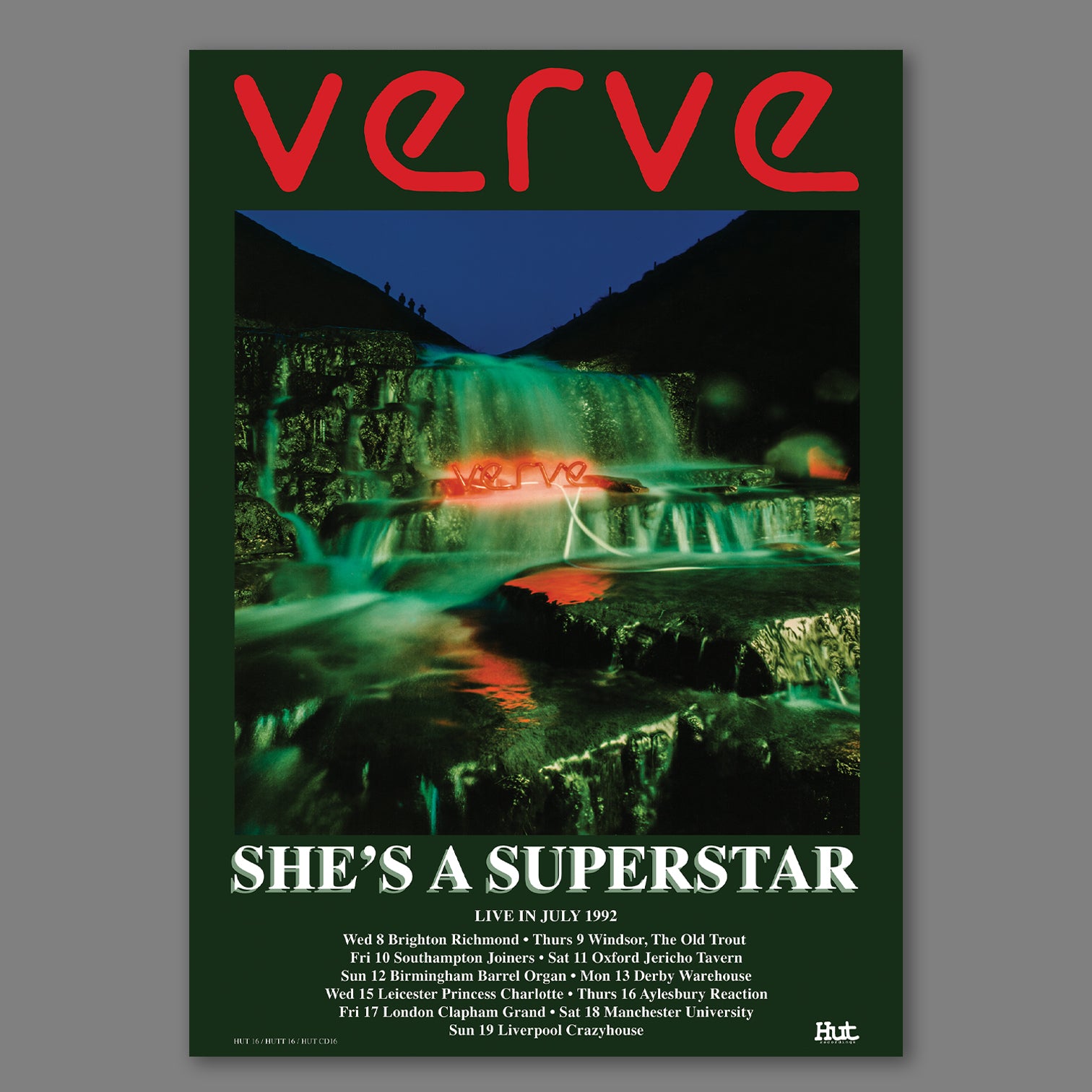 The Verve - She's A Superstar Promo Print - New Item